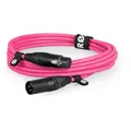 Produktbild: XLR3M-P Premium XLR rosa 3m Mikrofonkabel