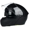 Produktbild: Vito Helmets Motorradhelm VITO FURIO Flip-Up Klapphelm, Integralhelm mit intergr. Sonnebrille, Klapphelm, ECE R 22-06, integrierte Sonnenbrille, Pinlock Vorbereitung schwarz L (59-60cm)
