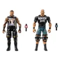 Produktbild: Mattel WWE Hauptkampf Championship Showdown 2er-Pack Actionfiguren und Zubehör, Serie #20 Stone Cold“ Steve Austin vs Kevin Owens Sammelset, JCV70