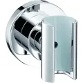Produktbild: hansgrohe AXOR Brausehalter round, 39525000, Farbe: Chrom