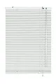Produktbild: Gardinia Alu-Jalousie, Sicht-, Licht- und Blendschutz, Wand- und Deckenmontage, Alle Montage-Teile inklusive, Aluminium-Jalousie, Weiß, 90 x 175 cm (BxH) 6861