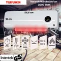 Produktbild: Telefunken Keramik Wandheizlüfter TKWH 2000 Watt