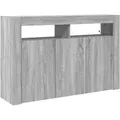 Produktbild: vidaXL Sideboard Graues Sonoma Holzwerkstoff 116 x 30 x 75 cm Sideboard
