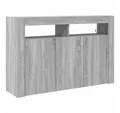 Produktbild: vidaXL Sideboard Sideboard Grau Sonoma 116 x 30 x 75 cm Holzwerkstoff (1 St)