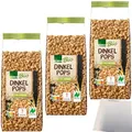 Produktbild: Edeka Dinkel Pops gepuffte Dinkelkörner mit Honig verfeinert 3er Pack (3x200g Packung) + usy Block