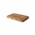 Produktbild: Continenta Schneidebrett Servierbrett Küchenbrett Eiche Stirnholz 38 x 25 cm