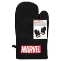 Produktbild: Herding - Marvel Ofen- Grillhandschuhe (2er Set, Schwarz, Polyester Baumwolle, Polyester, 17 x 28 cm)