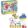 Produktbild: Hasbro Play-Doh Clay Hund Doktor Welpen Tragetasche 10 Werkzeuge und 5 Weizen...