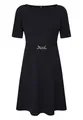 Produktbild: zero Damen Jerseykleid mit Gürtel 34, Patch Cream/Dark Blue