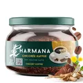Produktbild: Harmana Zichorienkaffee Instant, 150g (60 Portionen), 60% Instant Kaffee, 40% Zichorie, mit Koffeinfrei für mehr Energie Coffee, kräftiger Geschmack, natürlich, ohne Zuckerzusatz