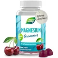 Produktbild: Zuckerfreie Magnesium Gummies Hochdosiert für Erwachsene & Kinder ab 7 Jahren I 180 mg Magnesiumcitrat und Vitamin B6 für entspannte Muskeln und Nerven I vegan I 60 Stk
