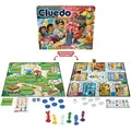 Produktbild: Hasbro Cluedo Junior, Brettspiel, 2-in-1 Detekktivspiel, 2 Spielniveaus