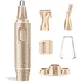 Produktbild: Nasenhaartrimmer, USB Wiederaufladbar Nasenhaarschneider 3 in 1 Set Ohrhaarsc...