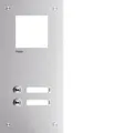 Produktbild: HAGER RTQ102X Frontplatte intercom 2Tasten+Nam
