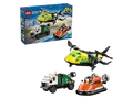 Produktbild: LEGO City 60505 Kombinationsset mit Flugzeug, Wartungsfahrzeug und Luftkissenboot Bausatz, Mehrfarbig