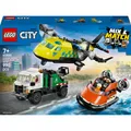 Produktbild: LEGO Kombinationsset mit Flugzeug, Wartungsfahrzeug und Luftkissenboot (60505, LEGO City) (60505)