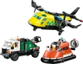 Produktbild: LEGO 60505 - Set mit Flugzeug, Wartungsfahrzeug und Luftkissenboot