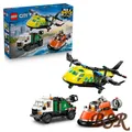 Produktbild: LEGO® City: 60505 Kombinationsset Flugzeug, Wartungsfahrzeug, Luftkissenboot NEU