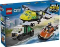 Produktbild: LEGO® City Fahrzeuge Flugzeug, Wartungsfahrzeug, Luftkissenboot 990 Teile 60505