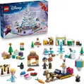 Produktbild: LEGO  Disney Frozen Adventskalender 2025 Kinder Spielzeug - Kreatives Spielset - Bauset mit den Figuren Elsa, Anna, Olaf, Kristoff und Sven - Geschenk für Mädchen und Jungen ab 5 Jahren - 43273