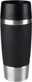 Produktbild: EMSA Travel Mug Classic Thermobecher Edelstahl dicht QuickPress Schwarz 360ml