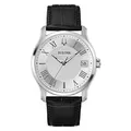 Produktbild: Bulova Herren Quarz Armbanduhr aus Edelstahl mit Echtleder Armband - Wilton - 96B388
