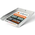 Produktbild: Grillrost.com Das Original Edelstahl Grillplatte | Plancha 40x30cm - Universalgröße | 4mm Massiv - Made in Germany