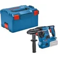 Produktbild: Akku-Bohrhammer GBH 18V-28 C Professional solo, 18Volt blau/schwarz, ohne Akku und Ladegerät, mit Bluetooth, in L-BOXX