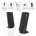 Produktbild: Hama PC Lautsprecher Boxen E80 USB 2.0 Laptop Computer Speaker Stereo Aux Kabel