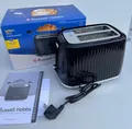 Produktbild: RUSSELL HOBBS Toaster Eden 27371-56 Auftauen Aufwärmen Brötchenaufsatz Schwarz