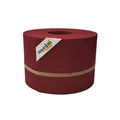 Produktbild: zaun|zu® Rille 50 Meter Rolle 19cm hoch | Sichtschutzstreifen PP für Doppelstabmatten UV-beständiger Sichtschutz | Zaunblende Made in Germany | Rillenstruktur Bordeauxrot 50m