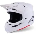 Produktbild: Alpinestars S-M7 Motocross Helm, weiss, Größe S für Männer
