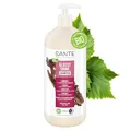Produktbild: SANTE Naturkosmetik Glossy Shine Shampoo - 950 ml - mit Bio-Birkenblatt & 3-Fach Protein Komplex - für glanzloses Haar - silikonfrei & vegan - dermatologisch getestet