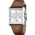 Produktbild: Festina Quarz Herren On the square F20636/1 - silber,braun - 38mm