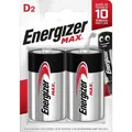 Produktbild: ENERGIZER E302306802 Batterie Max Mono D 1,5V, weiß/rot, 2 Stück