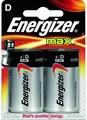 Produktbild: Energizer E301533400 Mono-Batterie 2er Pack 1,5V, 18000 mAh
