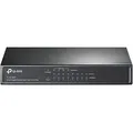 Produktbild: TP-Link TL-SG1008P 8 Port PoE Switch mit 4 PoE+ Ports (64 Watt, IEEE-802.3af/at PoE,lüfterlos, Plug-and-Play, robustes Metallgehäuse) Schwarz
