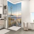 Produktbild: Schulte Duschrückwand Set über Eck, Sonnenuntergang Düne, 2 x 90x210 cm, Wandverkleidung , Aluminiumverbundplatte, fugenloser Fliesenersatz