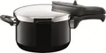 Produktbild: Silit Schnellkochtopf Sicomatic t-plus 2120304098 | 4,5l | 22cm | Silargan | Induktionsgeeignet | Schwarz