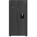 Produktbild: Amerikanischer Kühlschrank 91cm 576l Nofrost Schwarz Beko Gn163241dxbrn
