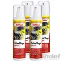Produktbild: 4x SONAX TIEFENPFLEGER GLÄNZEND 300ML KUNSTOFF REINIGER PFLEGER INNEN/AUßEN