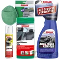 Produktbild: 4 TEILIGES PFLEGE REINIGUNGSSET SONAX AUTO REINIGER REINIGUNG PFLEGE INNEN AUßEN