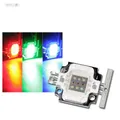 Produktbild: Hochleistungs LED Chip 10W RGB, ECKIG, 350mA je rot grün blau 10 Watt Highpower