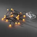 Produktbild: LED Globe-Lichterkette 20er Batterie 3xAA Timer innen gelb 1491-007 xmas