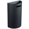 Produktbild: ARKEA Rossignol Wandmülleimer 40 L Anthrazit matt zur Wandmontage im Außenbereich 58337