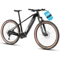 Produktbild: DERUIZ E-Bike Mountainbike Dolomit 29 Zoll, 110 Nm Mittelmotor, max. 180km, Drehmomentsensor, 11 Gang SHIMANO CUES ASLU6000T1R Schaltwerk, Kettenschaltung, Mittelmotor, 720 Wh, (Trittfrequenz- und Drehmomentsensor Für Damen und Herren) schwarz 48 cm