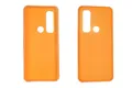 Produktbild: caseroxx Schutzhülle für Cat S75 in orange – Flexibles TPU-Case aus stoßfestem Gummi, passgenaue Handy-Tasche mit Kantenschutz & rutschfestem Grip