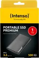 Produktbild: Intenso SSD externe Festplatte Premium Edition 1,8 Zoll 1TB USB 3.2 schwarz