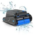 Produktbild: Evercross BOT Poolroboter, Schwarz, Kunststoff, 46.3x30.7x49.6 cm, Freizeit, Pools und Wasserspaß, Poolzubehör