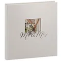 Produktbild: goldbuch 08 388 Hochzeitsalbum Mr. & Mrs, Fotoalbum mit 60 weißen Seiten & Pergamin, Erinnerungsalbum mit Ausstanzung, Album aus veredeltem Papier mit Silberprägung, ca. 30 x 31 x 4 cm